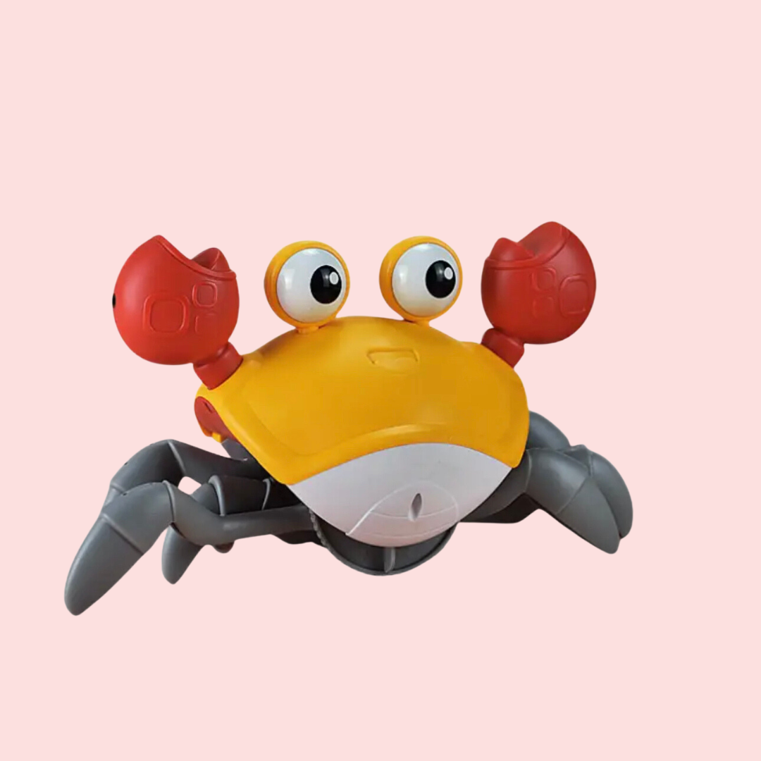 Interactive Crab Toy Yellow