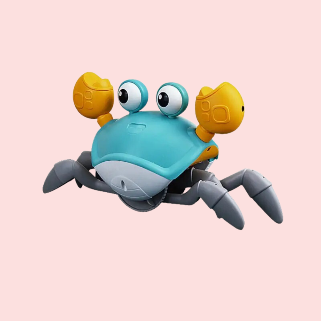 Interactive Crab Toy Blue